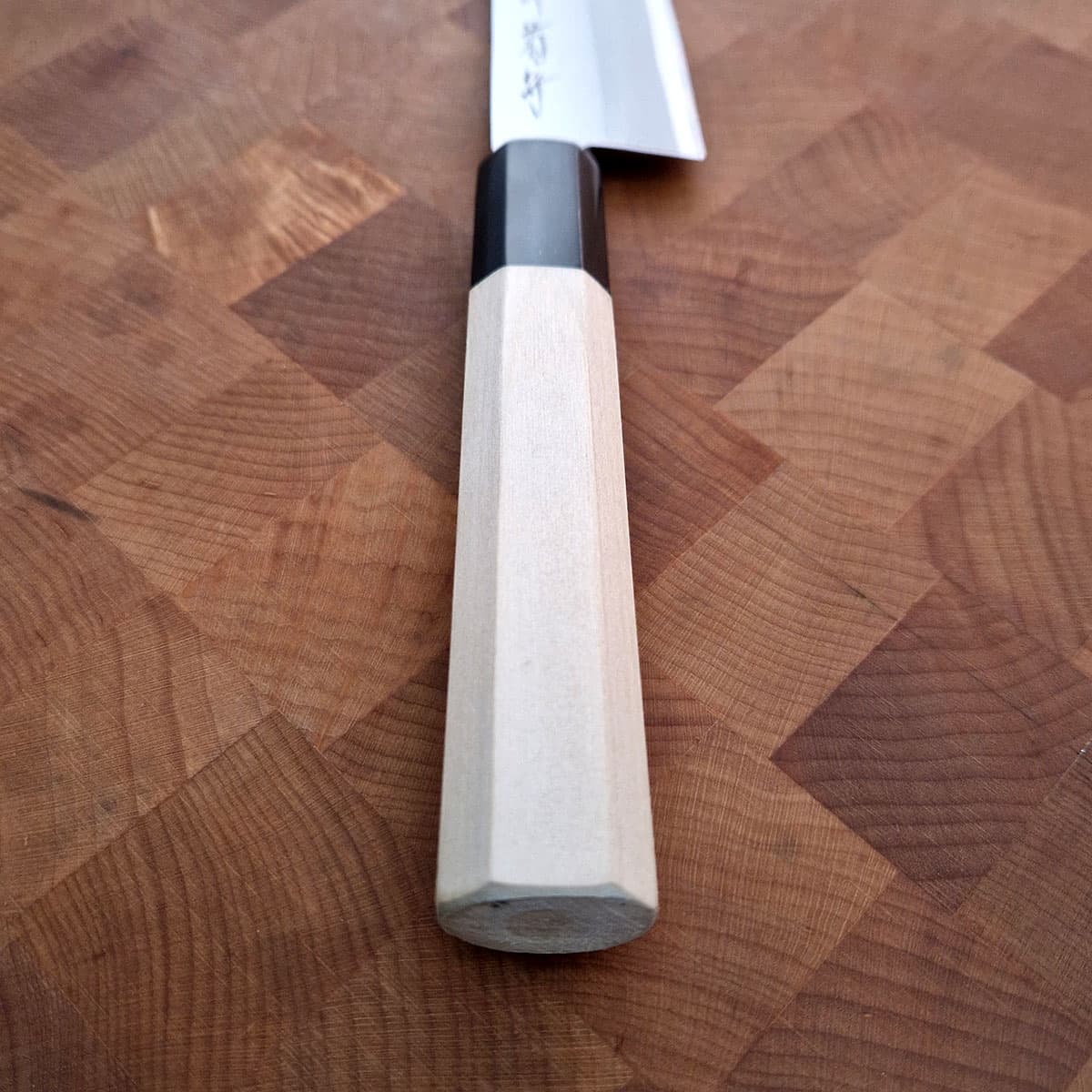 13,5cm Grønnsakskniv (Ko-Santoku) Super Aogami - SAKAI KIKUMORI bilde 3