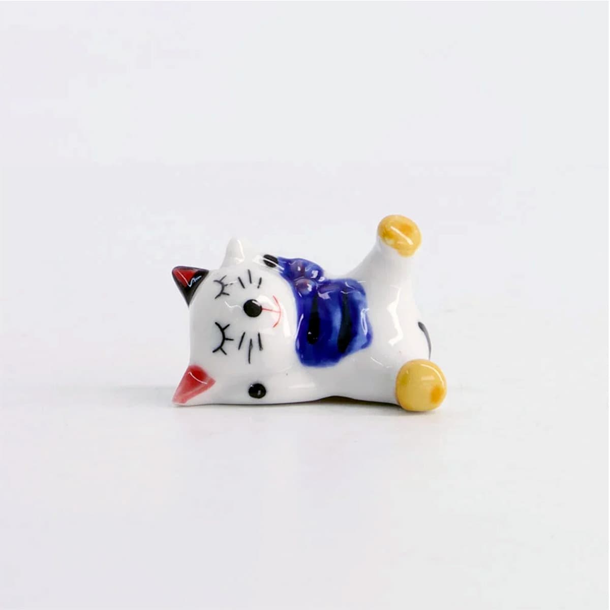1 stk Spisepinneholder "Resting Cat #2" - Tokyo design studio