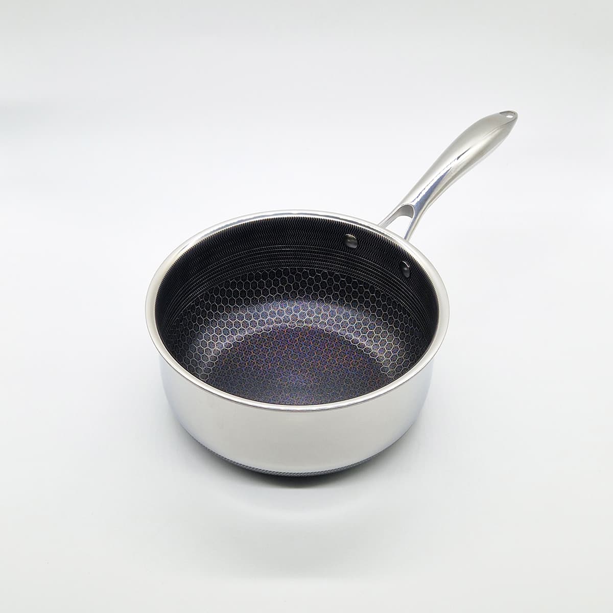 Gryte med lokk, 2,8 ltr, hybrid - HEXCLAD bilde 2