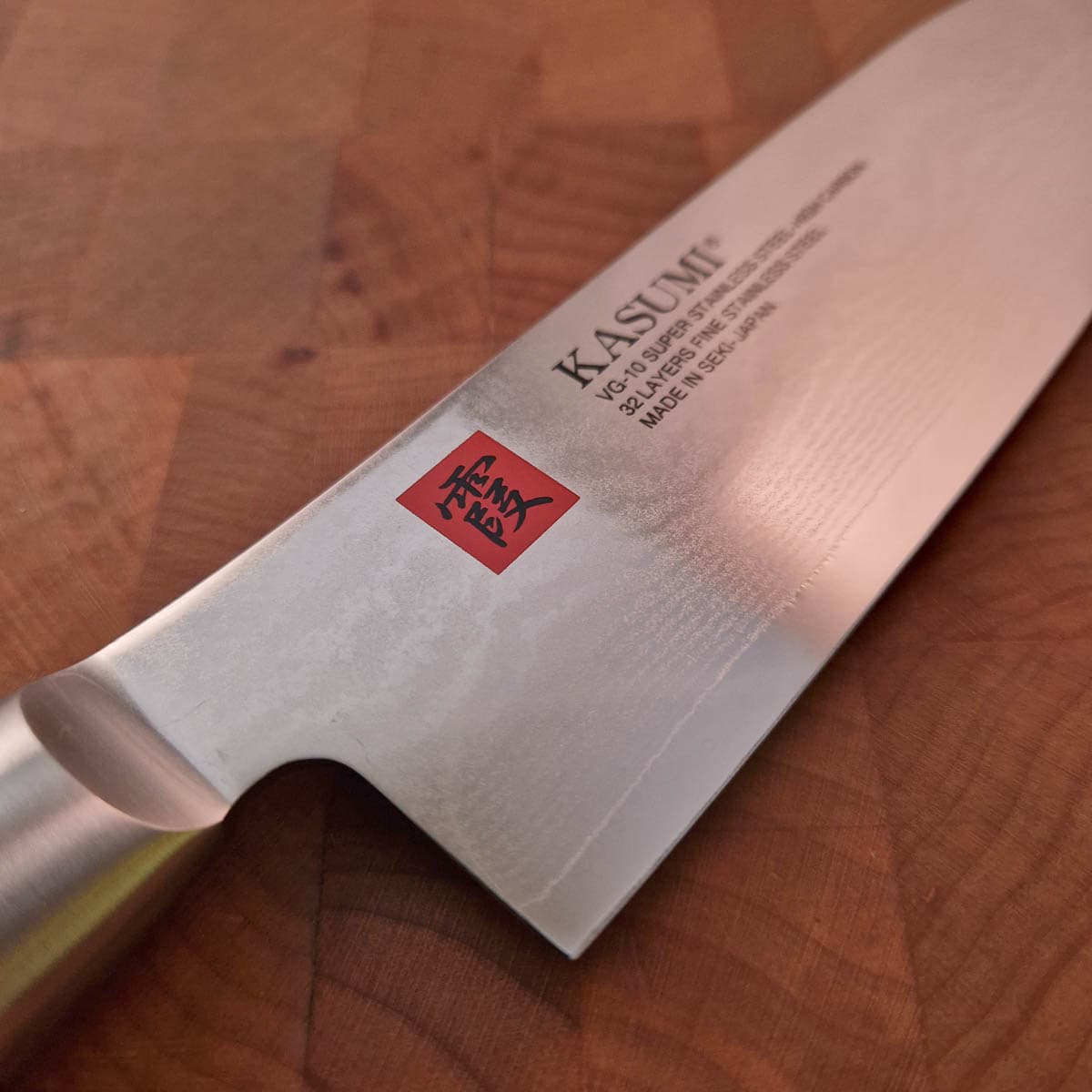 18cm Grønnsakskniv (Santoku) Damask - KASUMI bilde 2