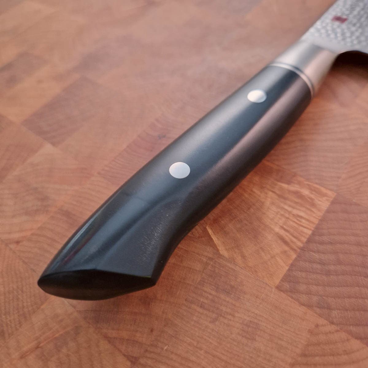 18cm Grønnsakskniv (Santoku) Hamret - KASUMI bilde 3