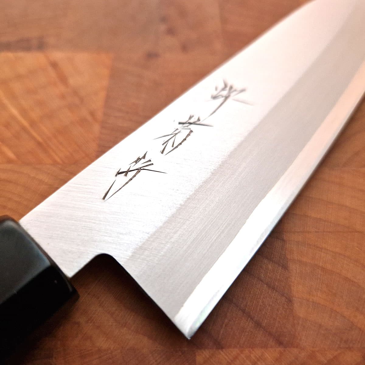 13,5cm Grønnsakskniv (Ko-Santoku) Super Aogami - SAKAI KIKUMORI bilde 4