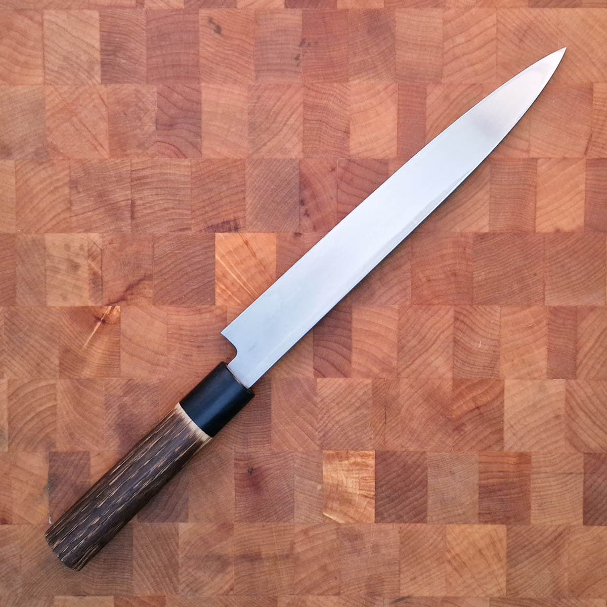 24cm Yanagiba, Shirogami II (Laminat) - SHIRO KAMO bilde 2