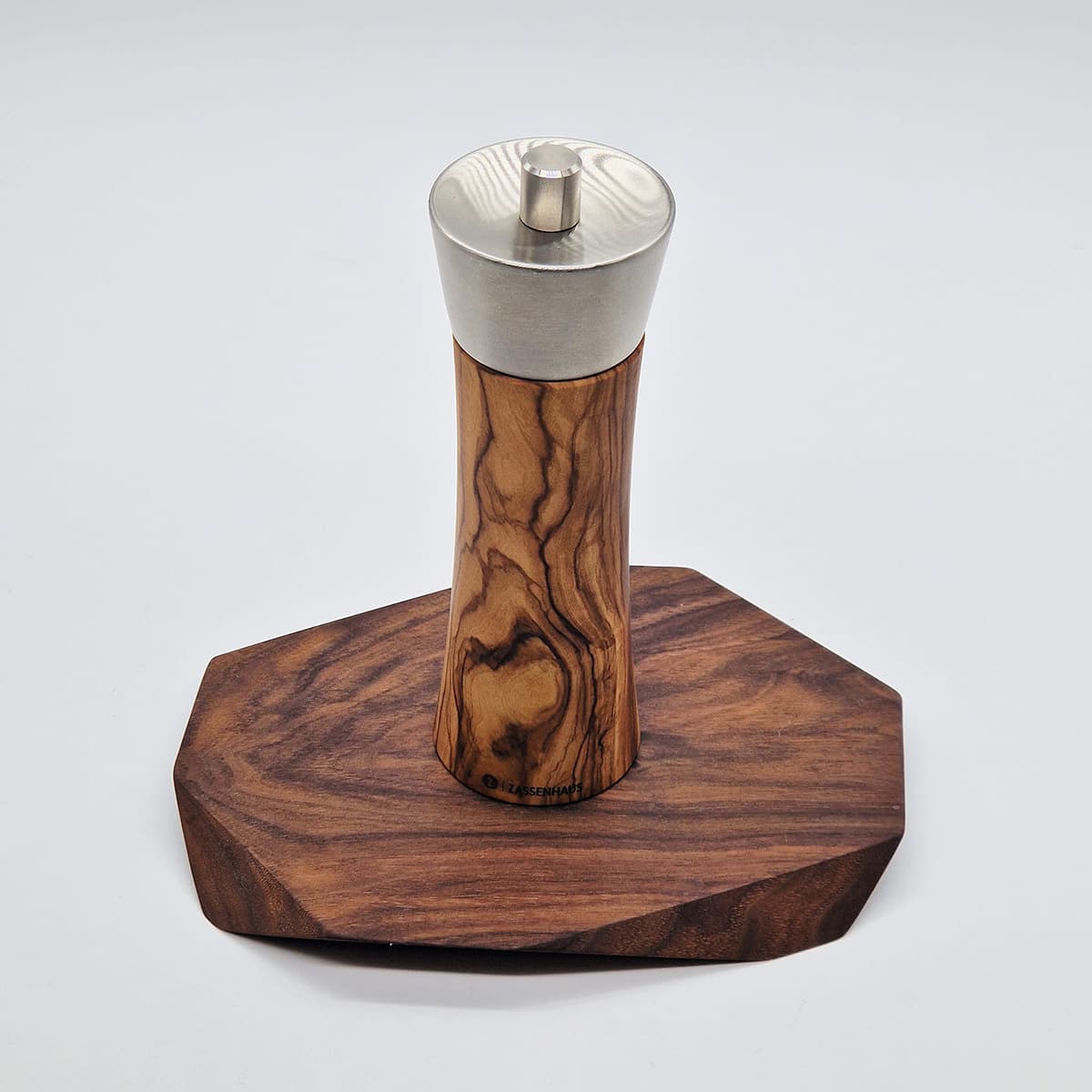 Kvern, pepper, 18cm, oliventre - ZASSENHAUS bilde 3