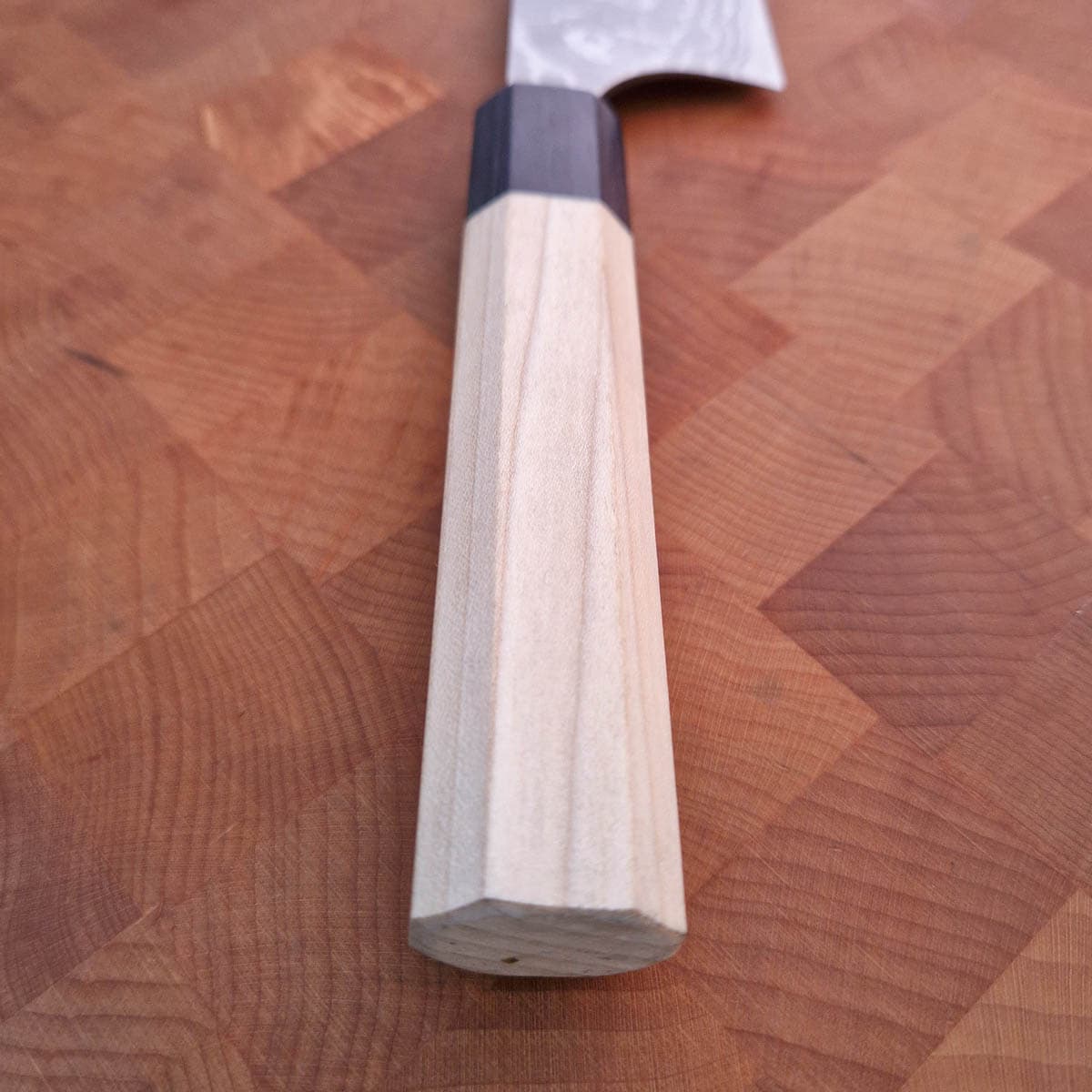 21cm Kokkekniv Shimo, Shirogami II - YU KUROSAKI (Masakage) bilde 5