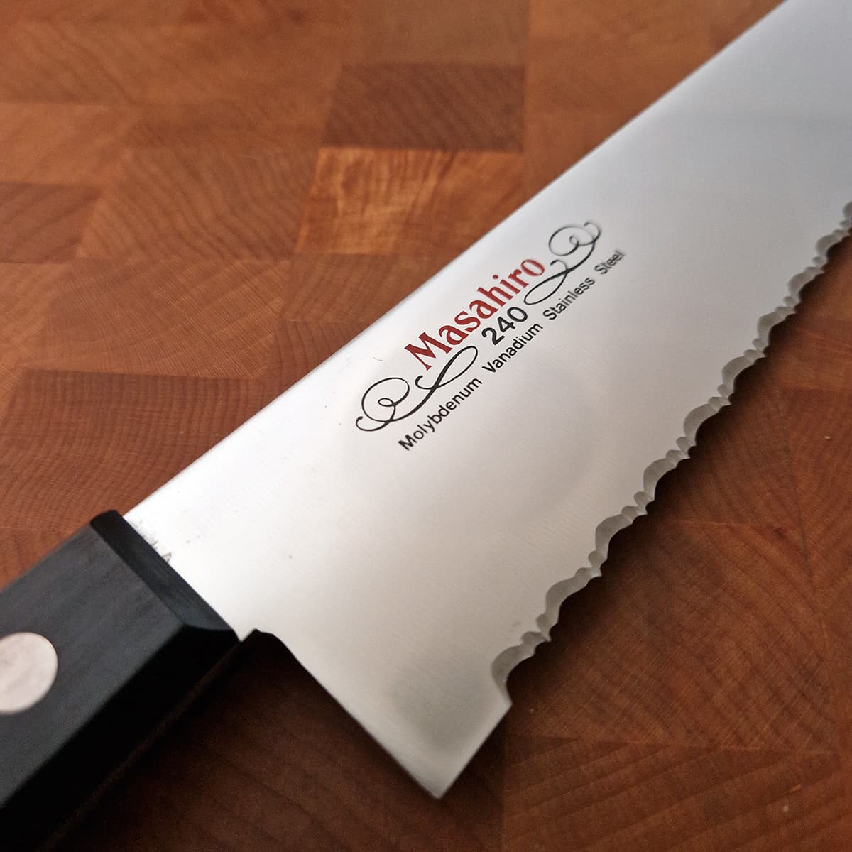 24cm Brødkniv, MV - MASAHIRO bilde 3