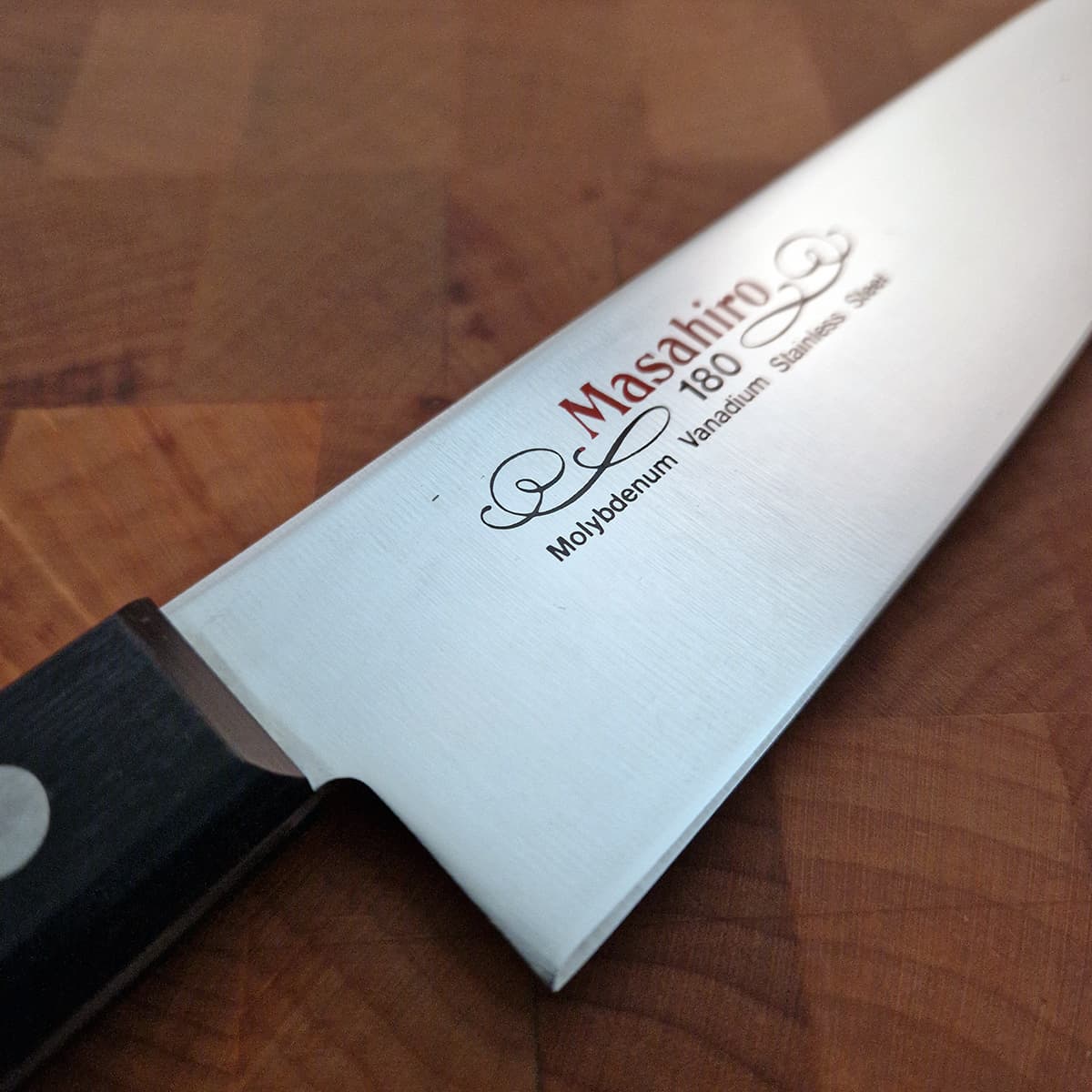 18cm Kokkekniv, MV - MASAHIRO bilde 3