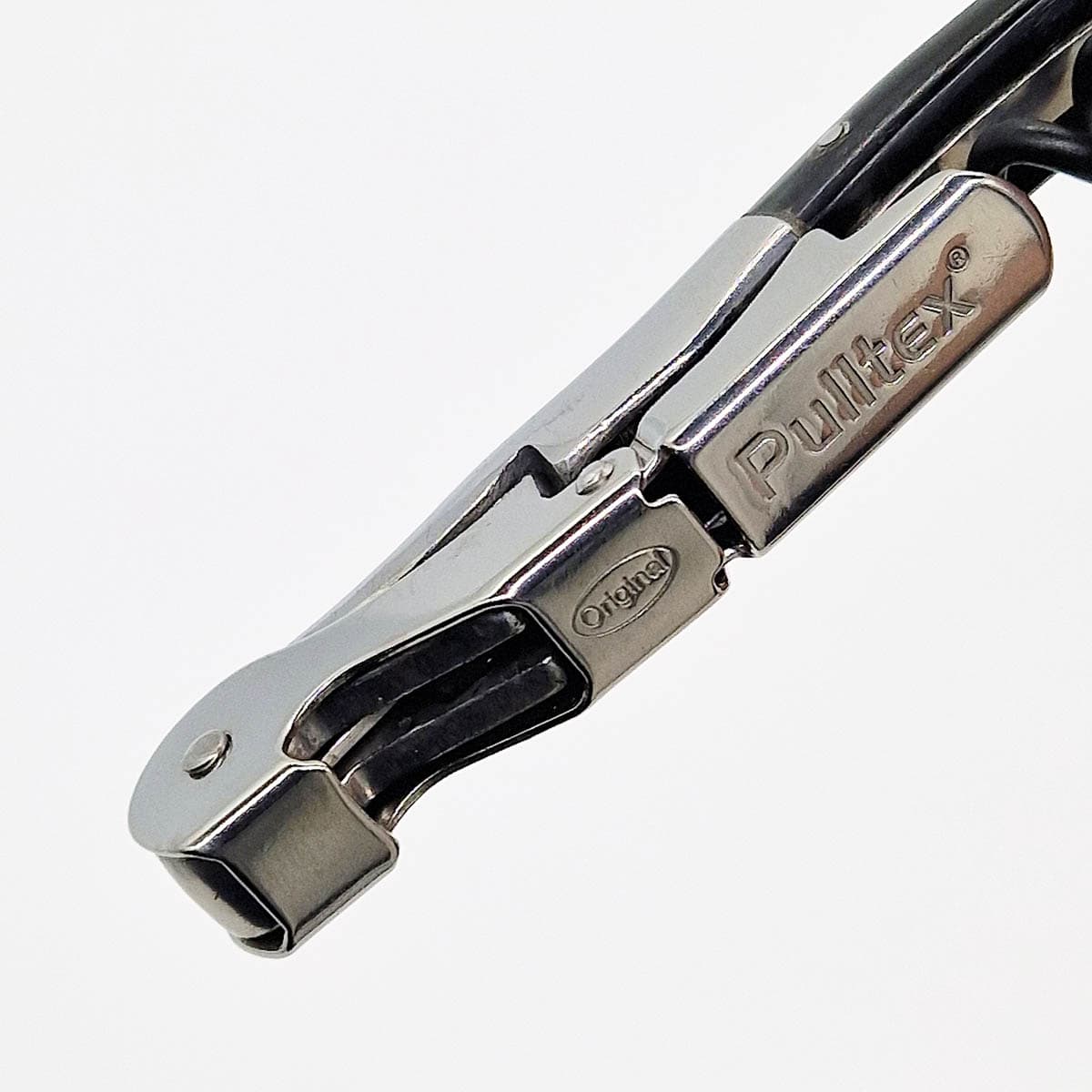 Vinåpner Pulltaps Cordoba svart horn med Skinnetui - PULLTEX bilde 3