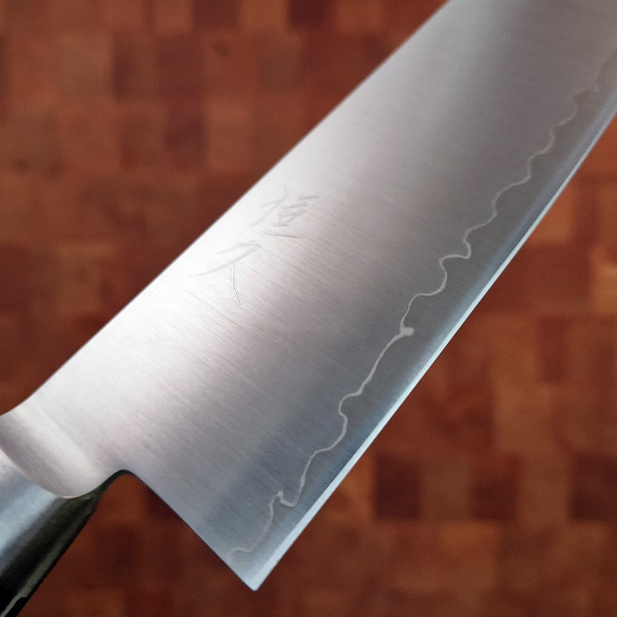 18cm grønnsakskniv (Santoku), 440C - HARUYUKI bilde 5