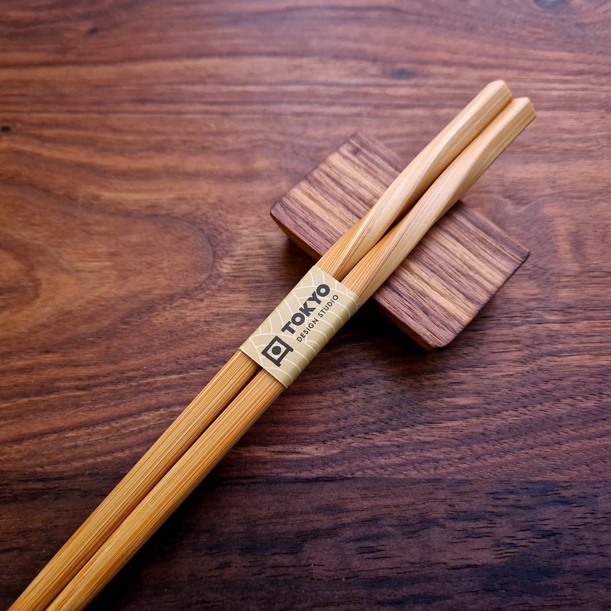 Spisepinner 5 par, lys tre "Twist" - Tokyo design studio bilde 3