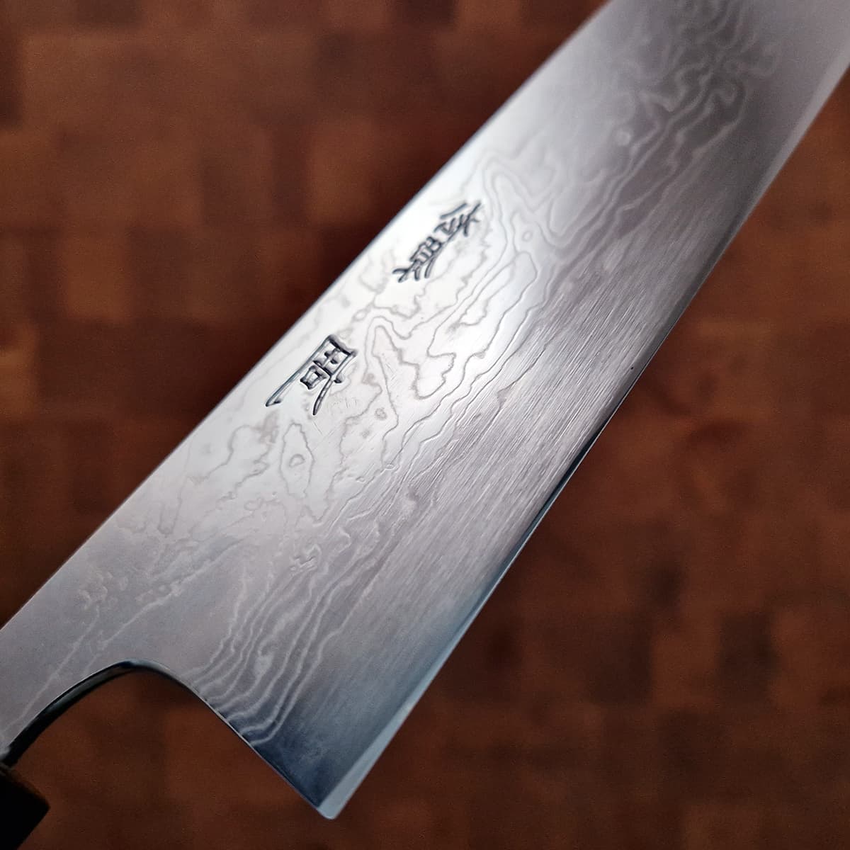 21cm Kiritsuke X-damask ZDP189 - MATSUBARA TANAKA bilde 6