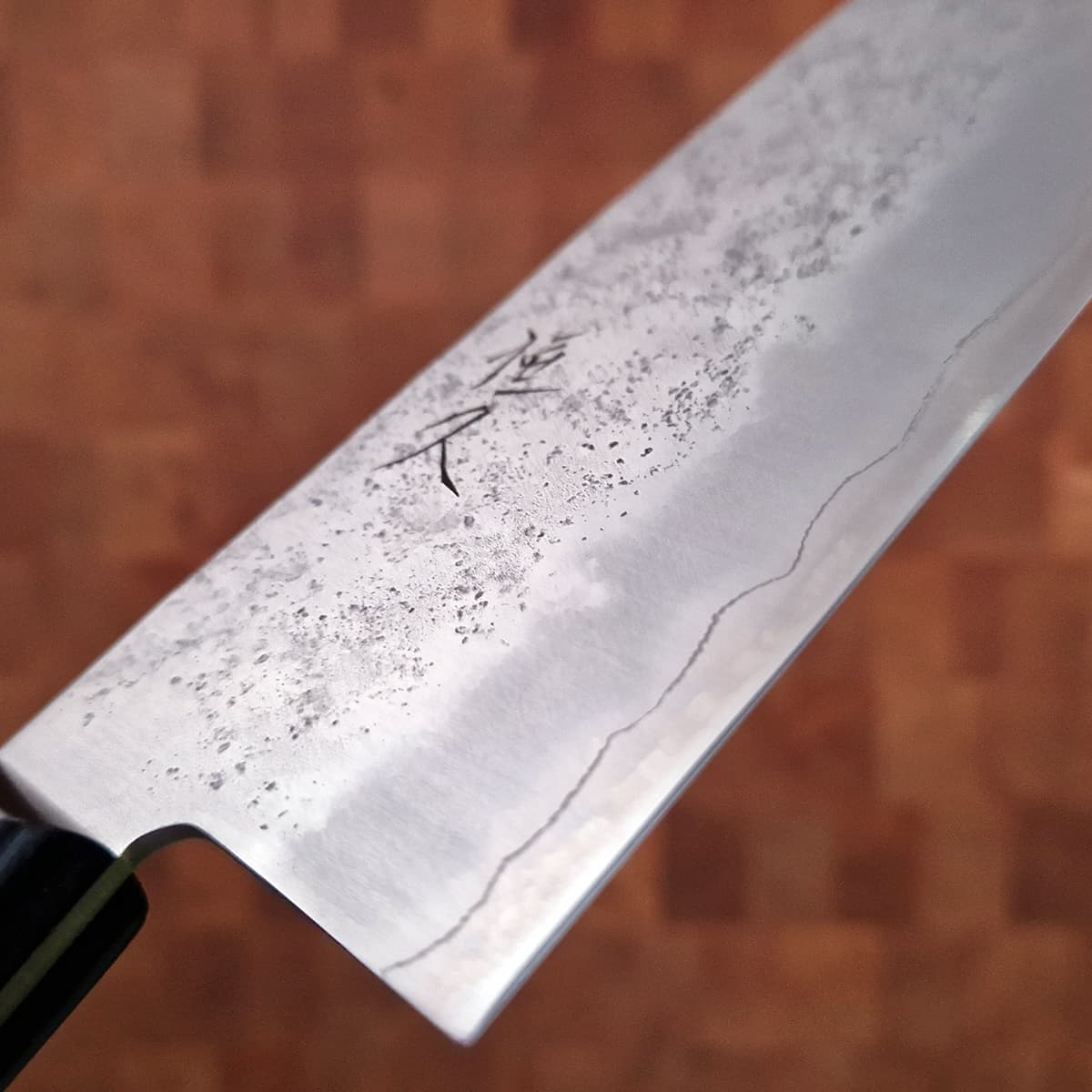 16.5cm Nakiri (Grønnsakskniv), G3, Purple Nashiji - HARUYUKI bilde 6