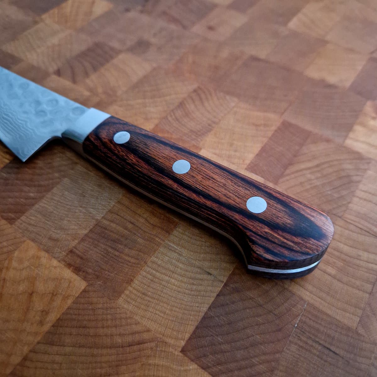 14cm Honesuke VG10, Hamret/Damask - HARUYUKI bilde 3