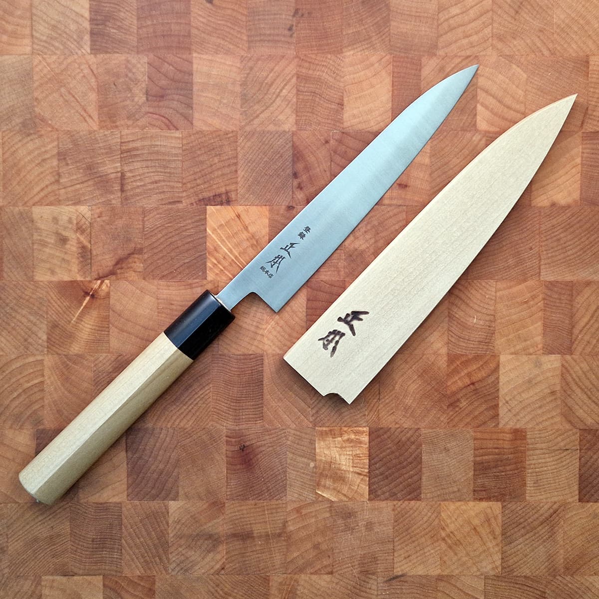16cm Universalkniv/Slicer, "swedish steel", inkl Saya - MASAMOTO bilde 7