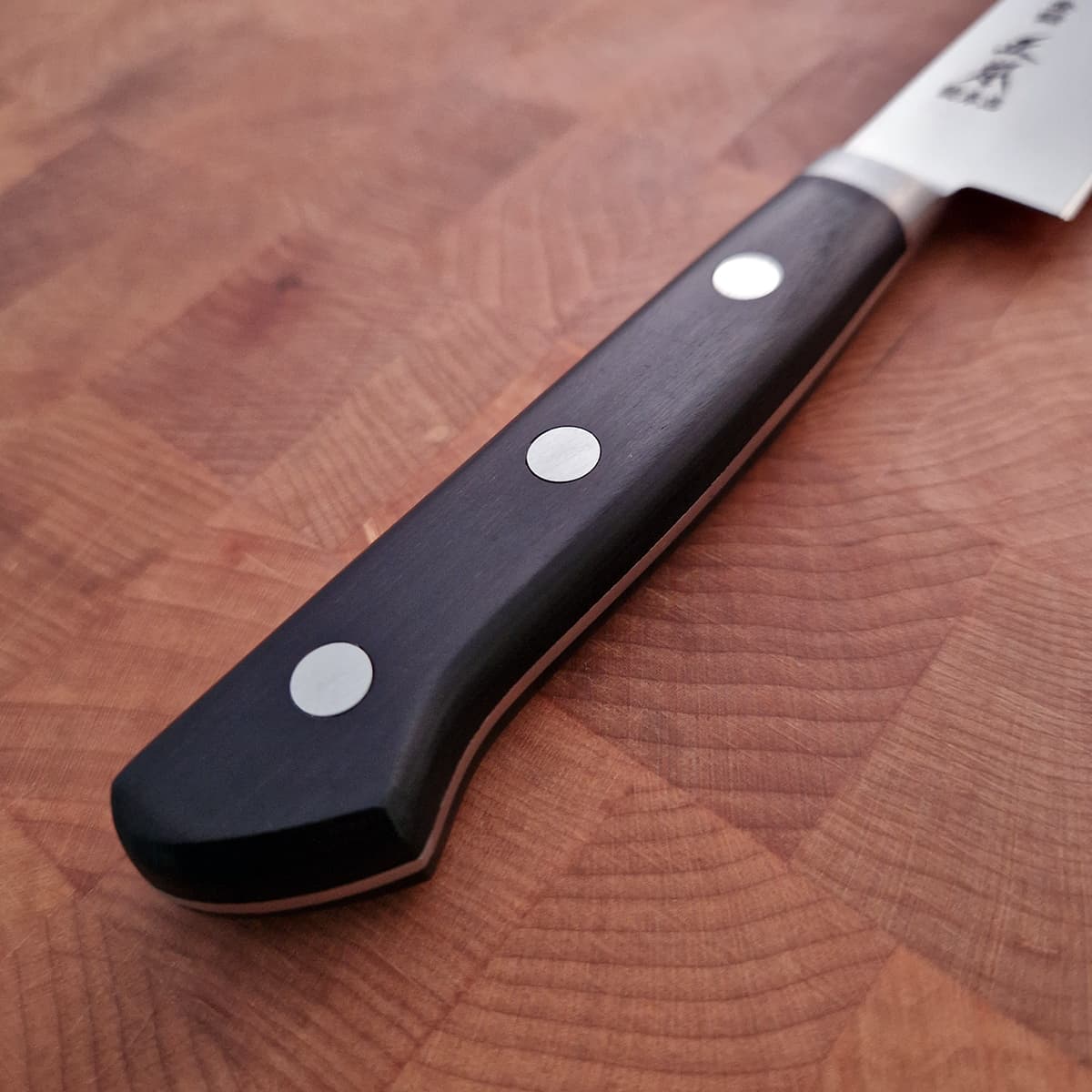 12cm universalkniv, Virgin Carbon, inkl Saya - MASAMOTO bilde 5