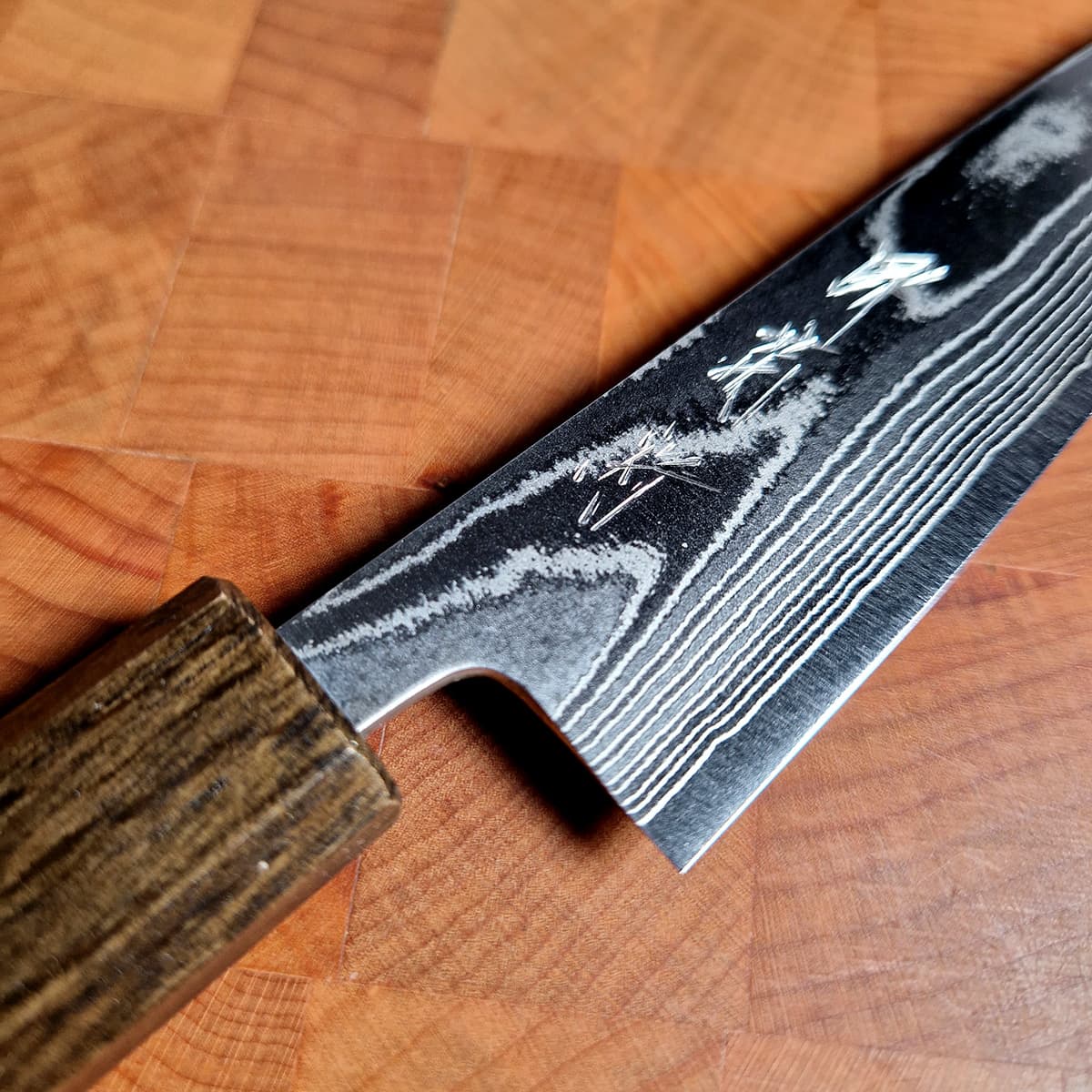 13,5cm Universalkniv, AUS10 Damask - SAKAI KIKUMORI bilde 5