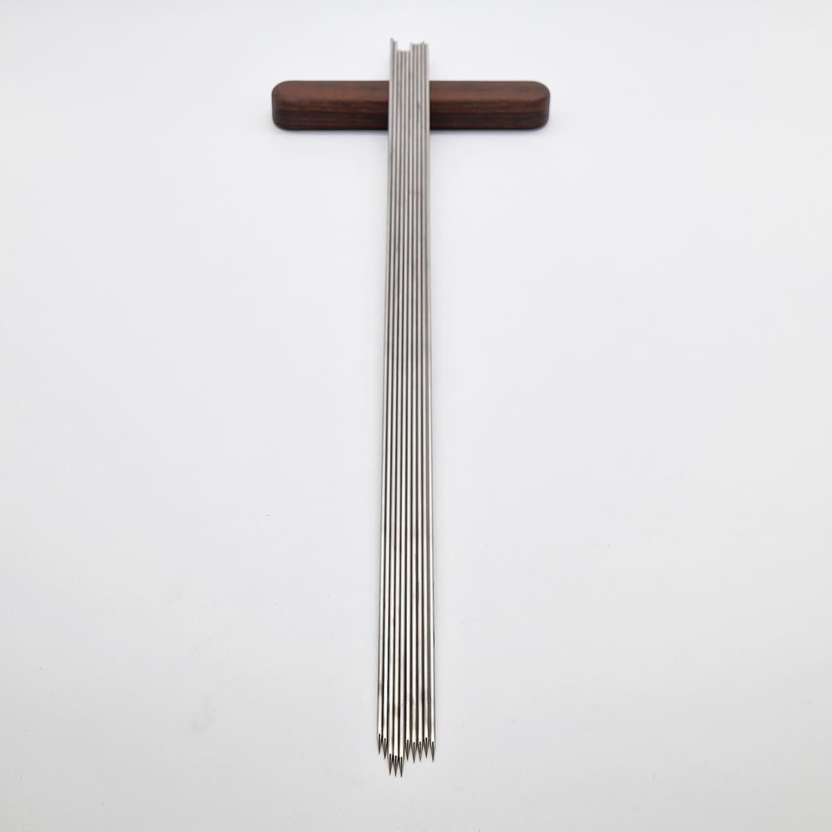 Grillspyd, metall, "Yaki-gushi" 45cm x 2,0mm - 10 stk bilde 3