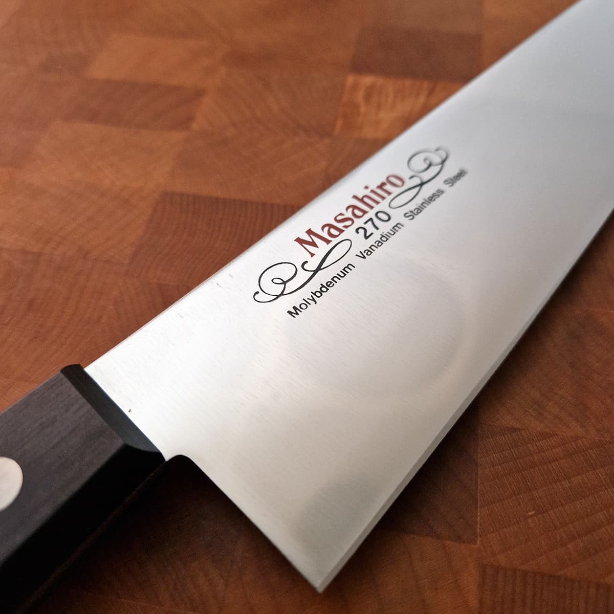 27cm Kokkekniv, MV - MASAHIRO bilde 2
