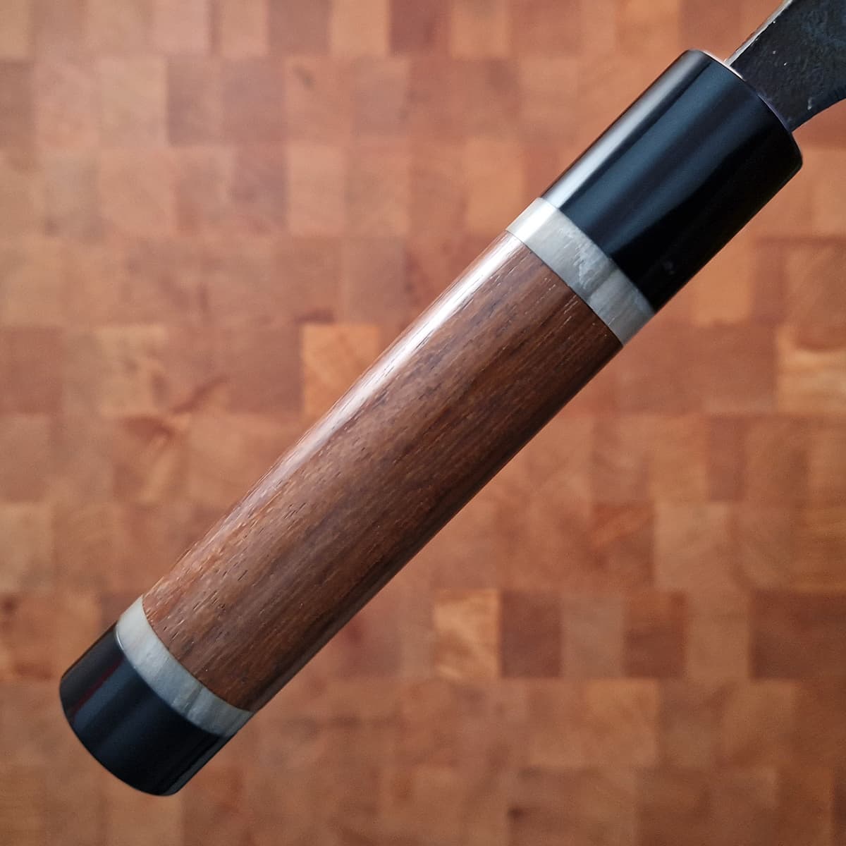 24cm Kokkekniv Shirogami, Custom - No Factory bilde 2