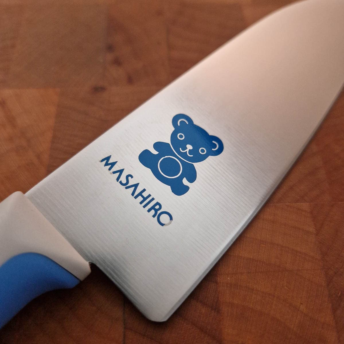 4år Barnekniv Blå Bamse - MASAHIRO bilde 2
