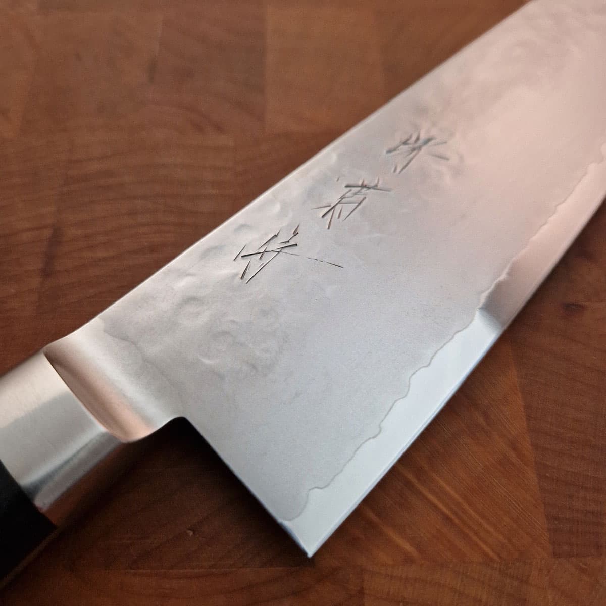 21cm Kokkekniv Nashiji/hamret, V5 - SAKAI KIKUMORI bilde 2