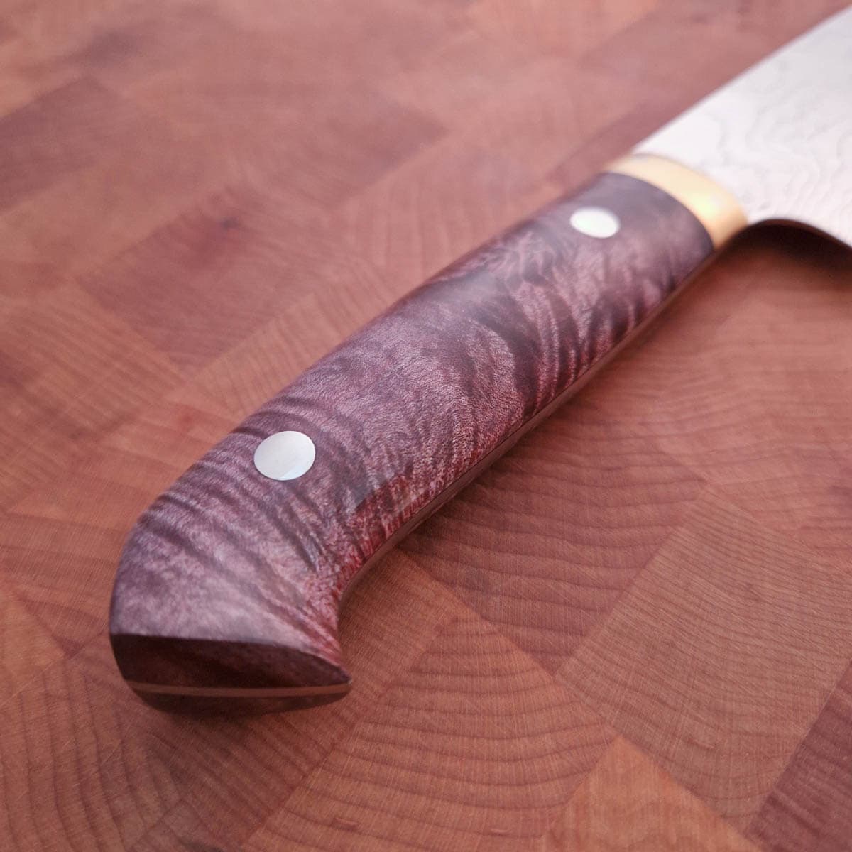16.5cm Grønnsakskniv (Santoku) "Damask" VG10 - SAJI bilde 2