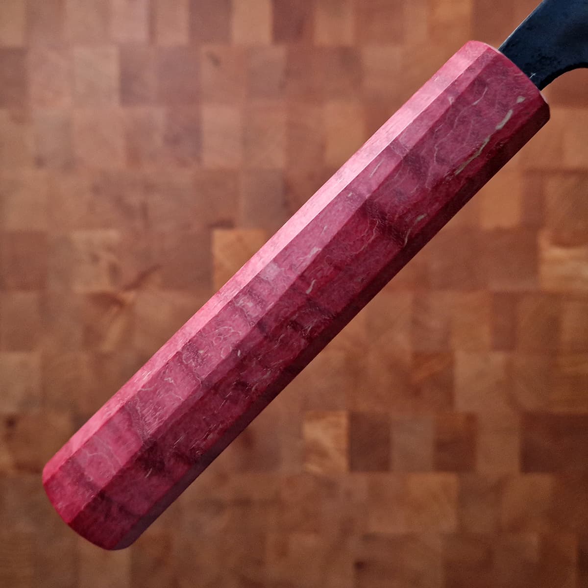 16,5cm Grønnsakskniv (Santoku) Shirogami, Custom - No Factory bilde 5
