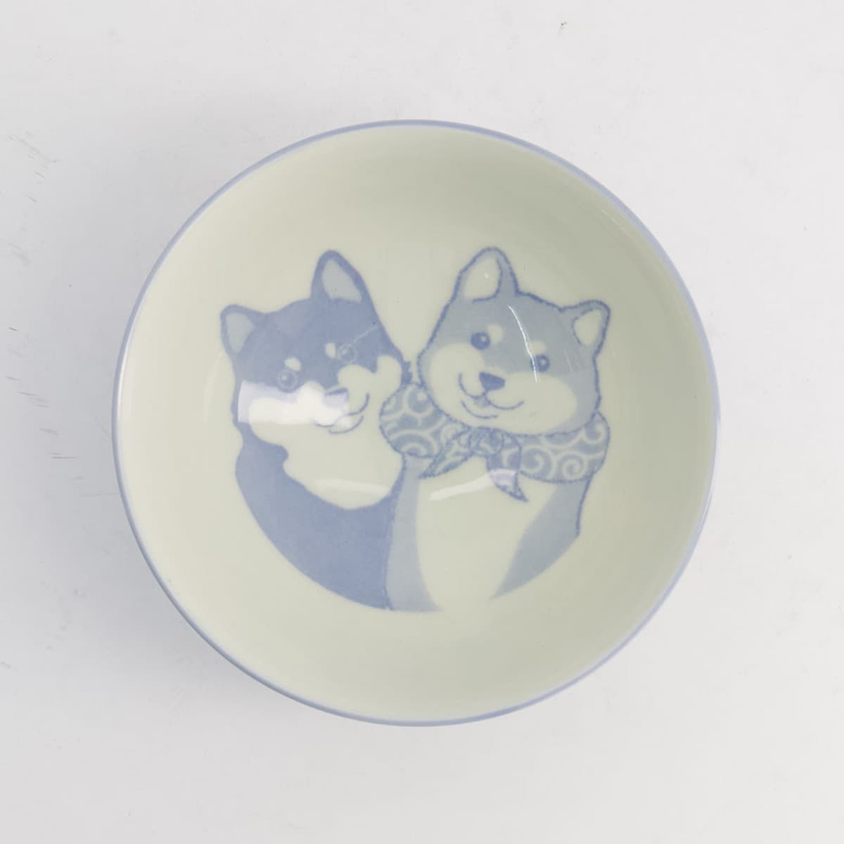 Ris skål "Kawaii Blue Shiba-dog" - Tokyo design studio bilde 2
