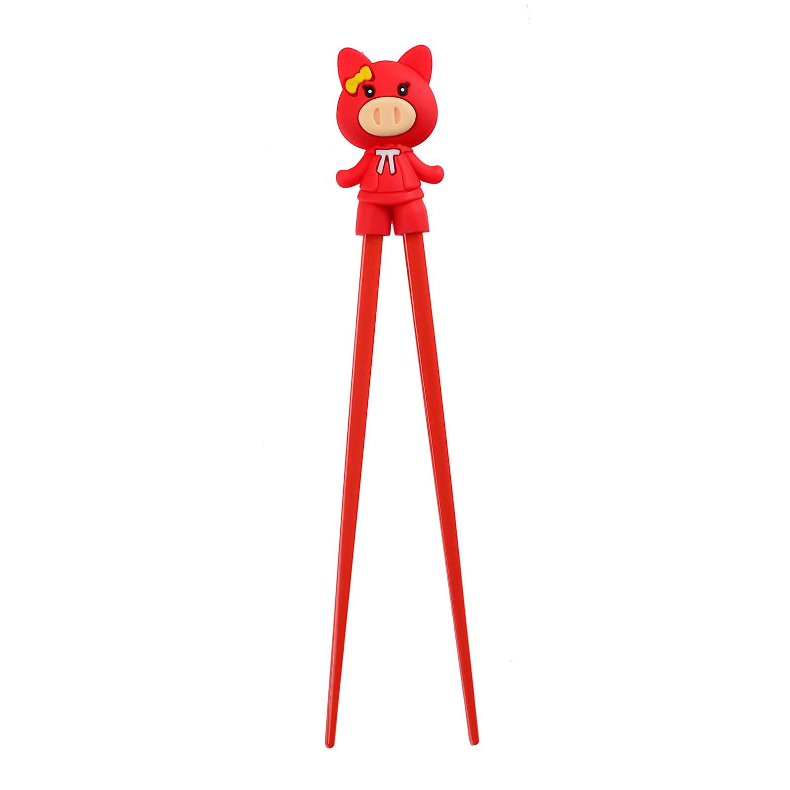 Spisepinner barn, "Pig Girl" 22cm Rød - Tokyo design studio bilde 3