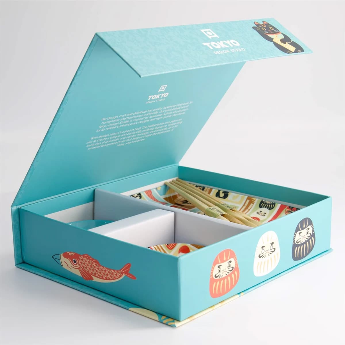 Kawaii Japan Sushisett 4 deler i gaveeske - Tokyo design studio bilde 3