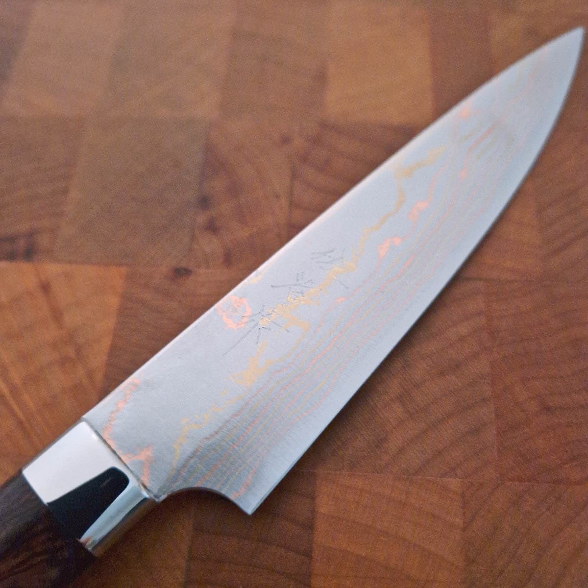 13,5cm Universalkniv "Rainbow" damask, AOII - SAJI bilde 6