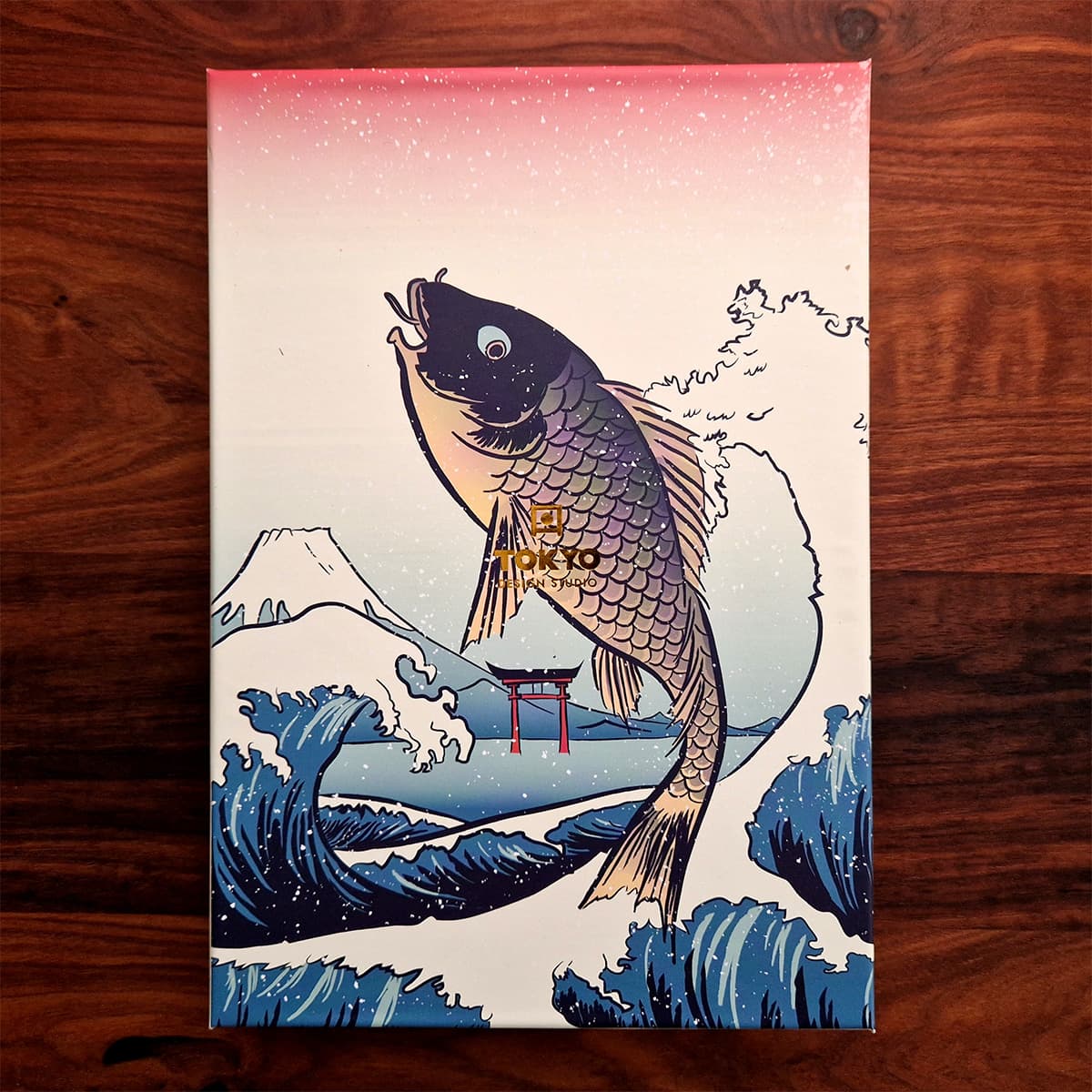 Spisepinner 5 par i gaveeske inkl holder "Fish" - Tokyo design studio bilde 2