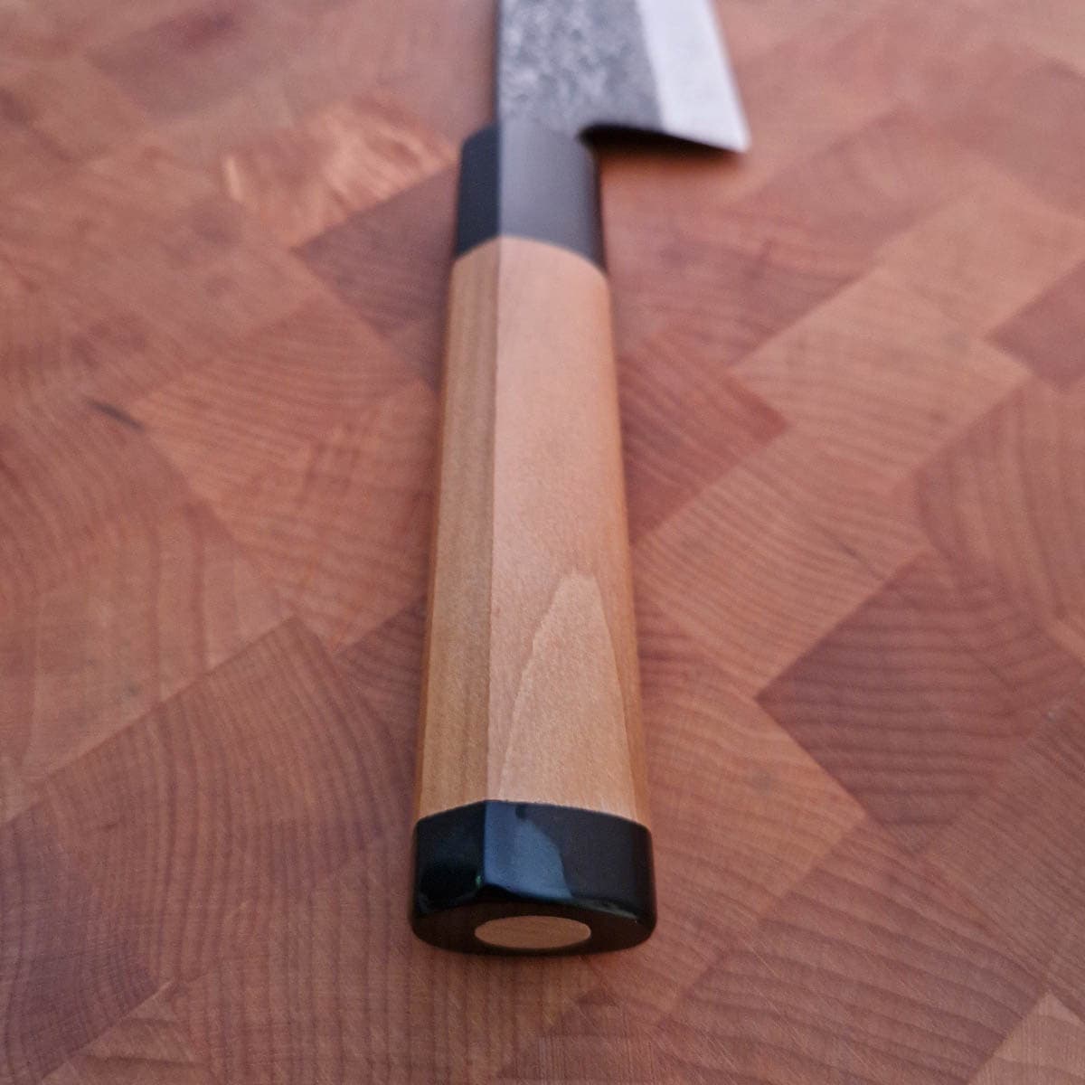 21cm Kokkekniv, SLD, Kurochi Damask - Yoshikane bilde 5