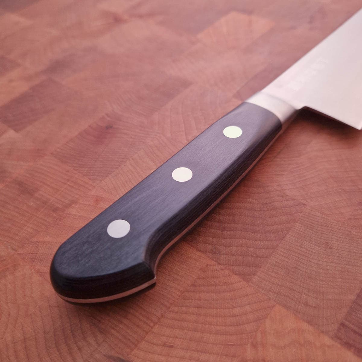 18cm grønnsakskniv (Santoku), 440C - HARUYUKI bilde 5