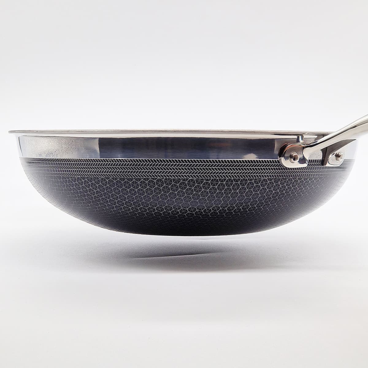Wok 30cm, hybrid HEXCLAD bilde 4