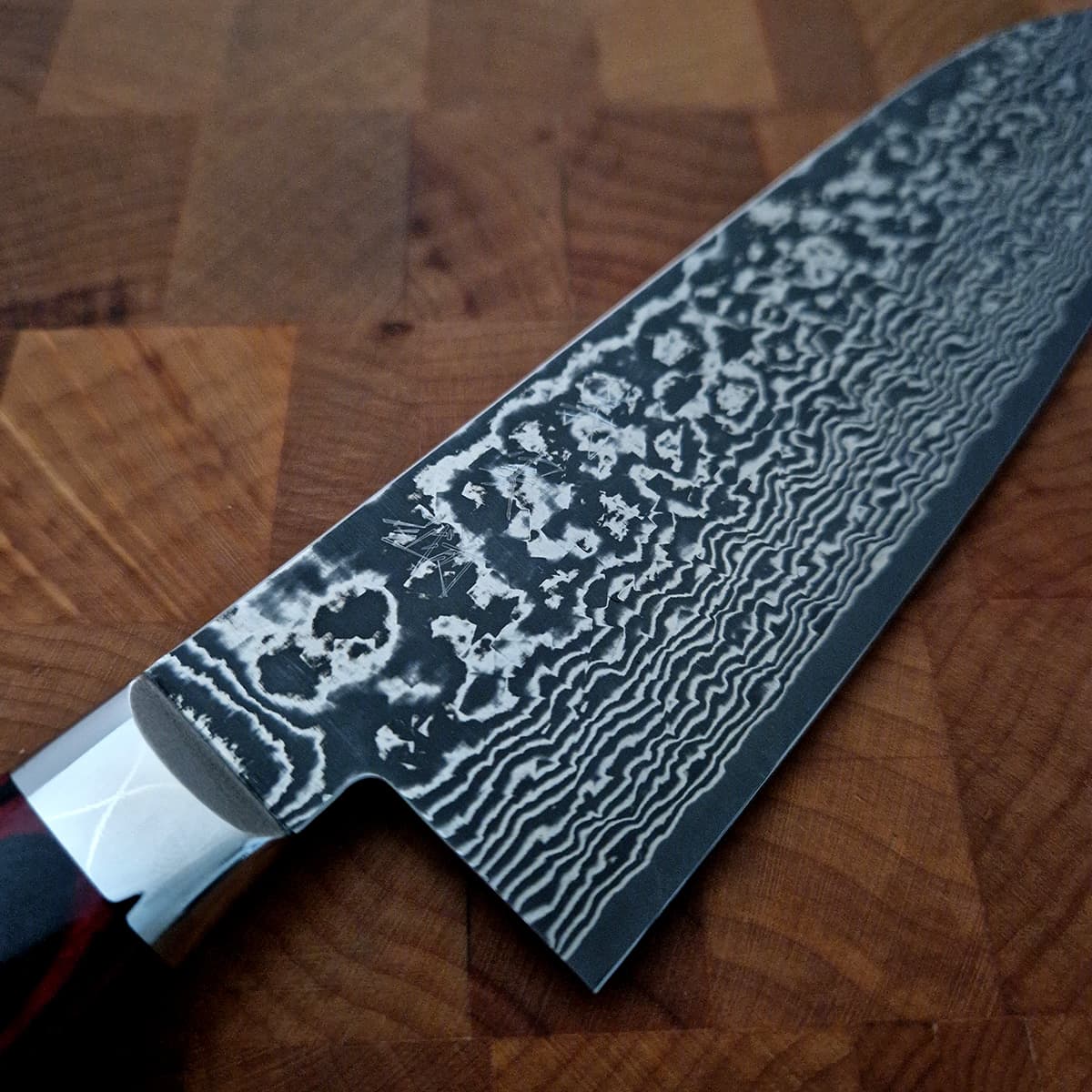 16,5cm Grønnsakskniv (Santoku) Suminigashi VG10 - YOSHIMI KATO bilde 4