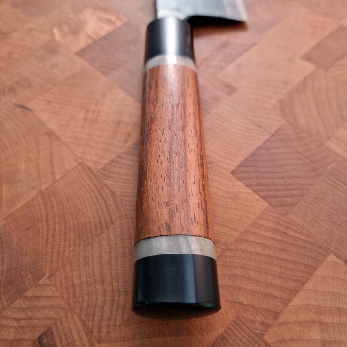 24cm Kokkekniv Shirogami, Custom - No Factory bilde 4