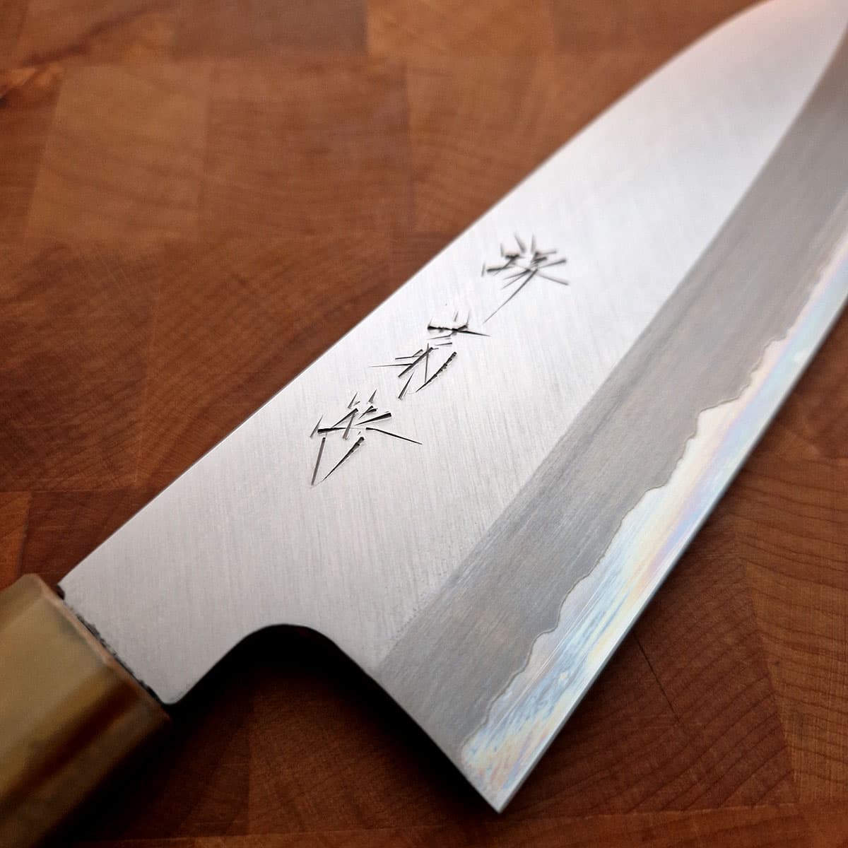 18cm Grønnsakskniv (Santoku) Shirogami I - SATOSHI NAKAGAWA bilde 2