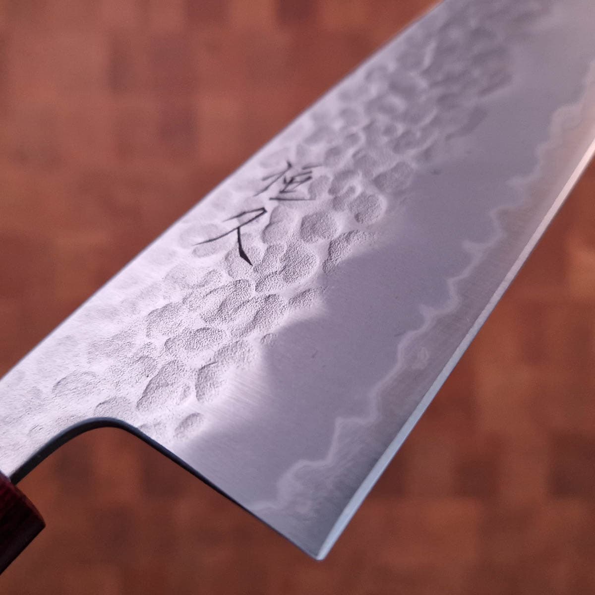 16,5cm Grønnsakskniv (Santoku) Super Aogami - HARUYUKI bilde 2