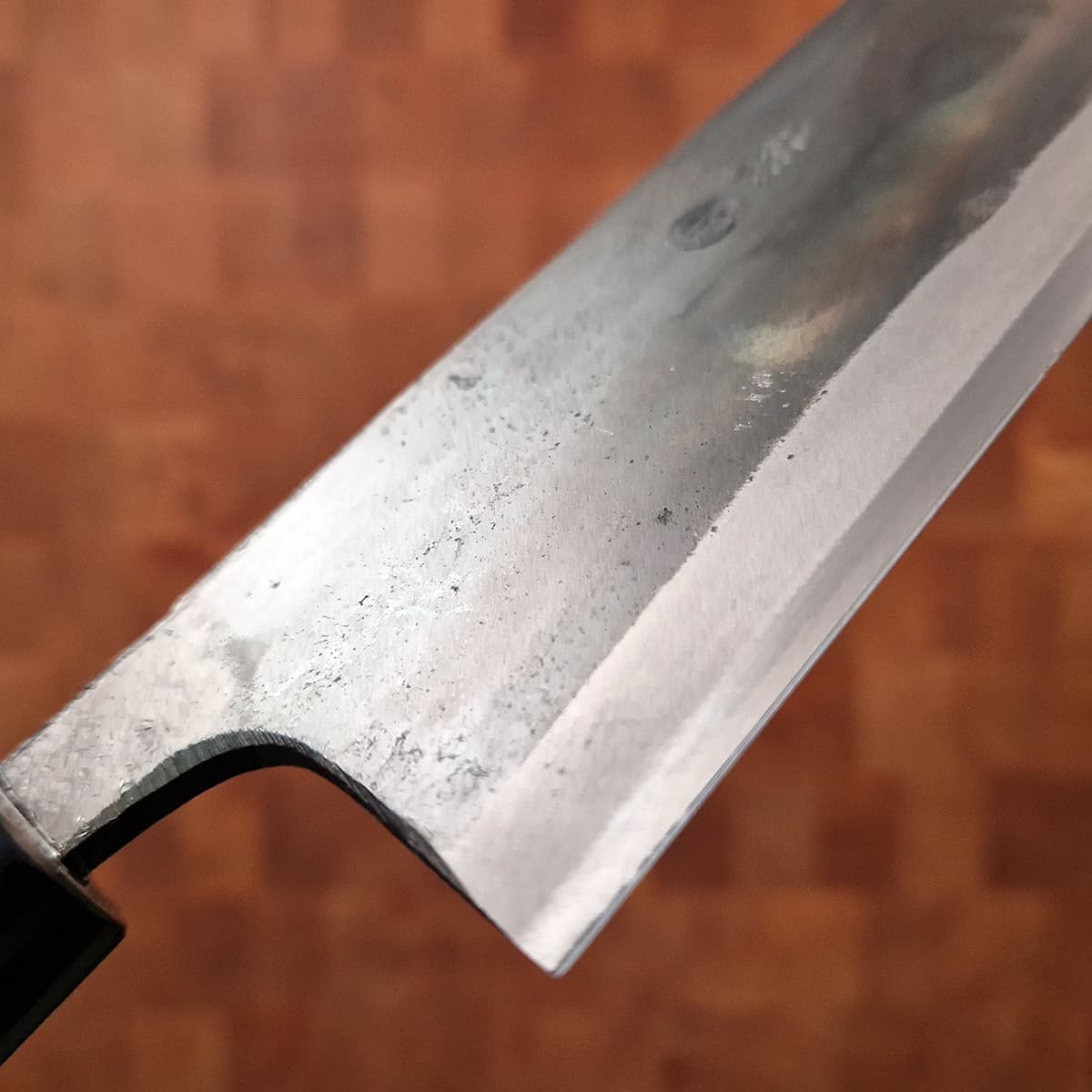 24cm Kokkekniv Shirogami, Custom - No Factory bilde 5
