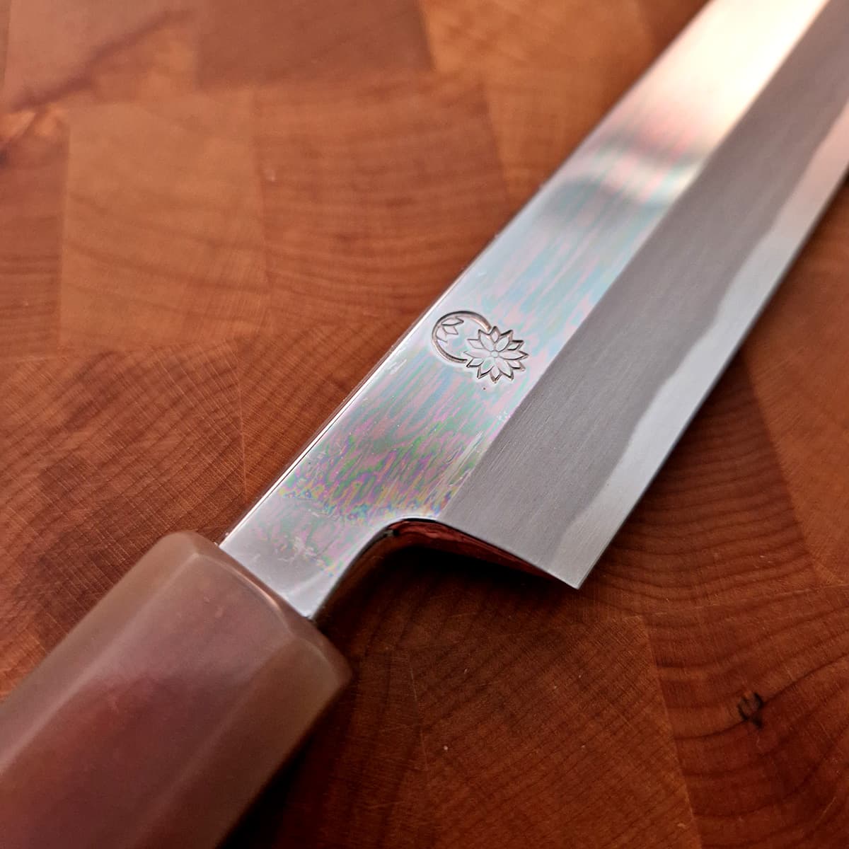 30cm Sakimaru Takohiki, Mirror Polished, Shirogami II, inkl Saya - SAKAI KIKUMORI bilde 5