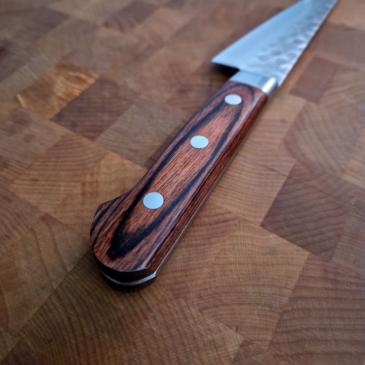 14cm Honesuke VG10, Hamret/Damask - HARUYUKI bilde 4