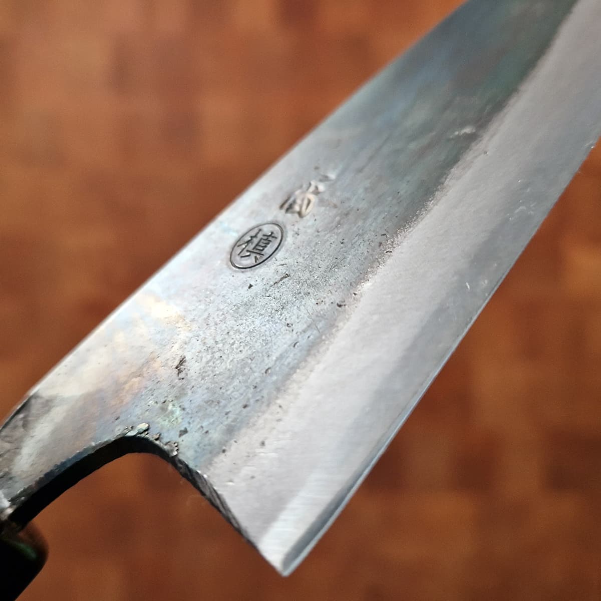 12cm Funayuki Shirogami, Custom - No Factory bilde 5