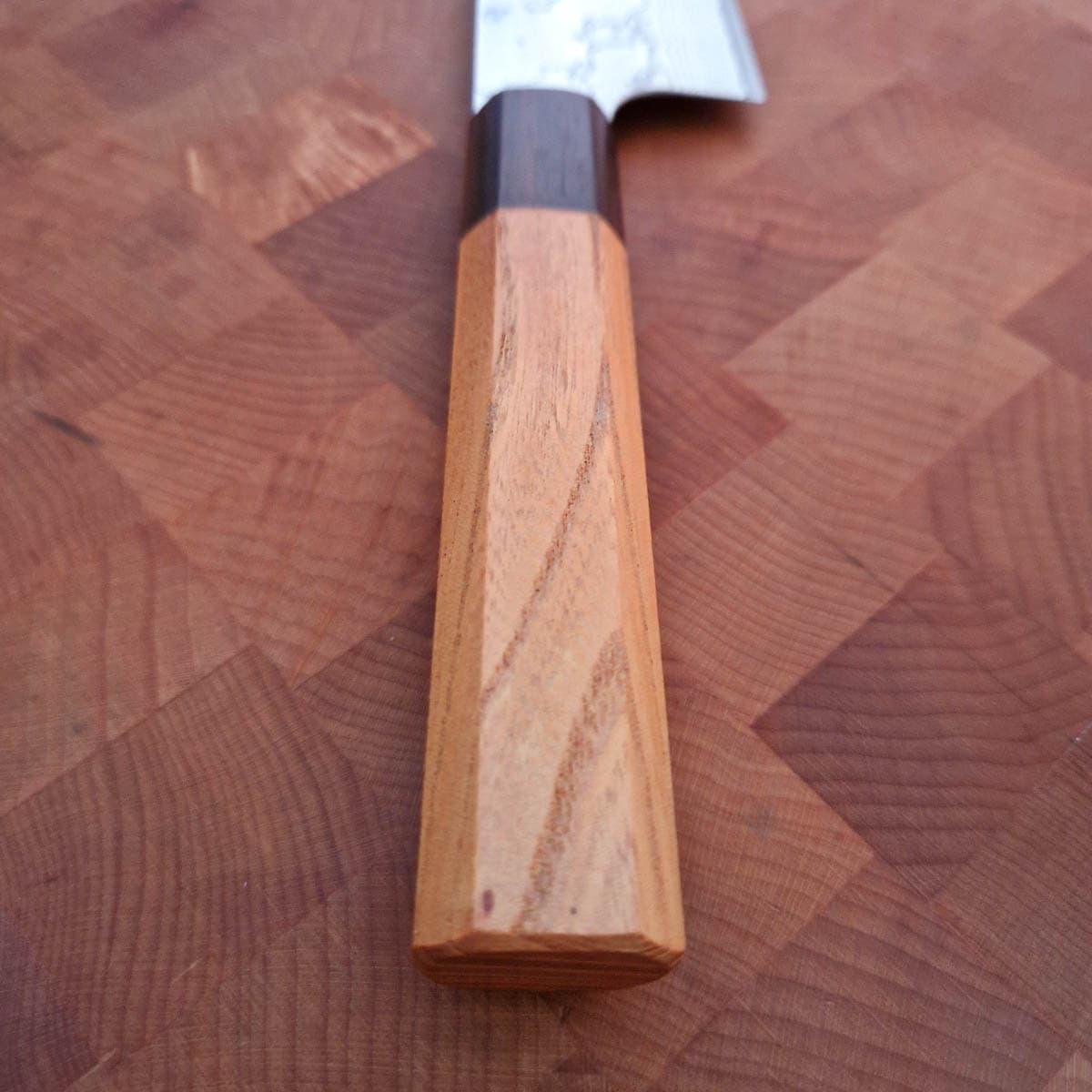 16,5cm Grønnsakskniv (Santoku), Damask og Nashiji,  VG10 - YUTA KATAYAMA bilde 3