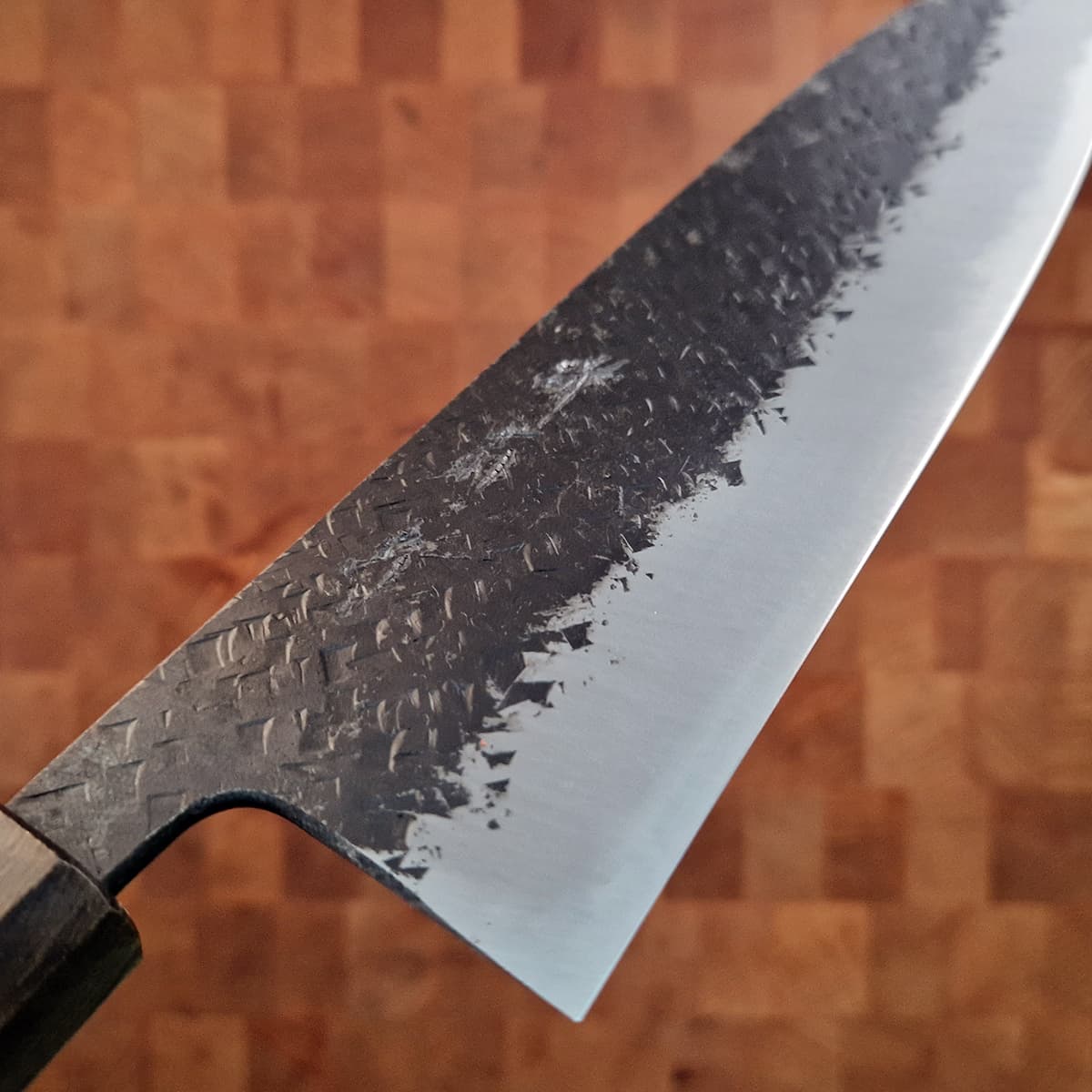 24cm Kokkekniv Aogami II, Kurochi - MINOMO KAJIYA bilde 2