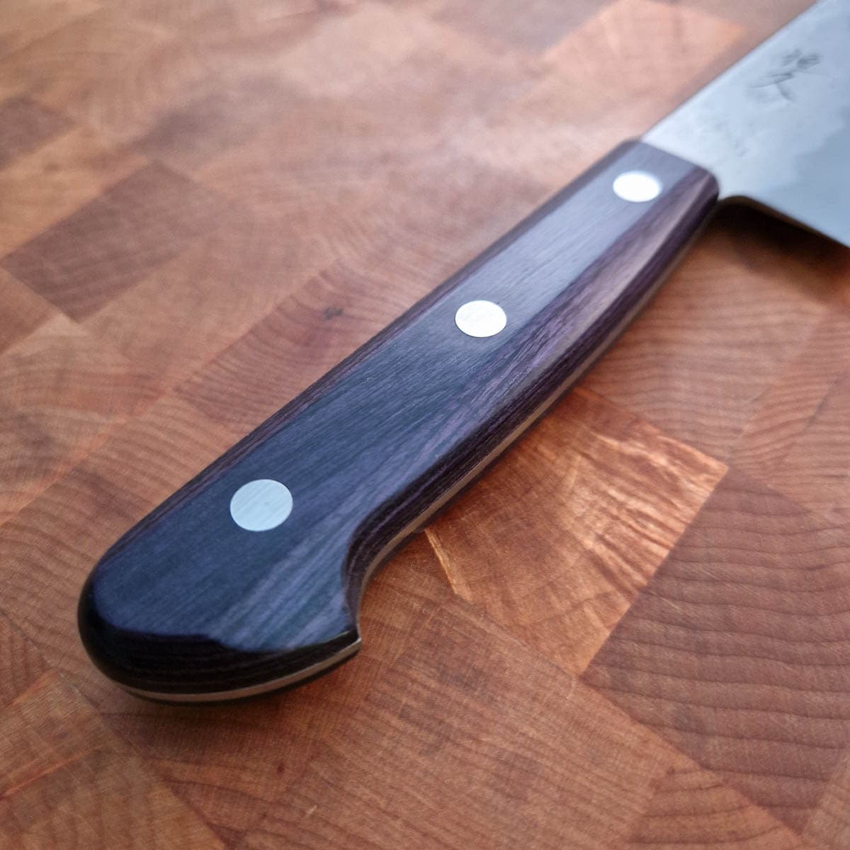 21cm Kokkekniv, G3, Purple Nashiji - HARUYUKI bilde 3