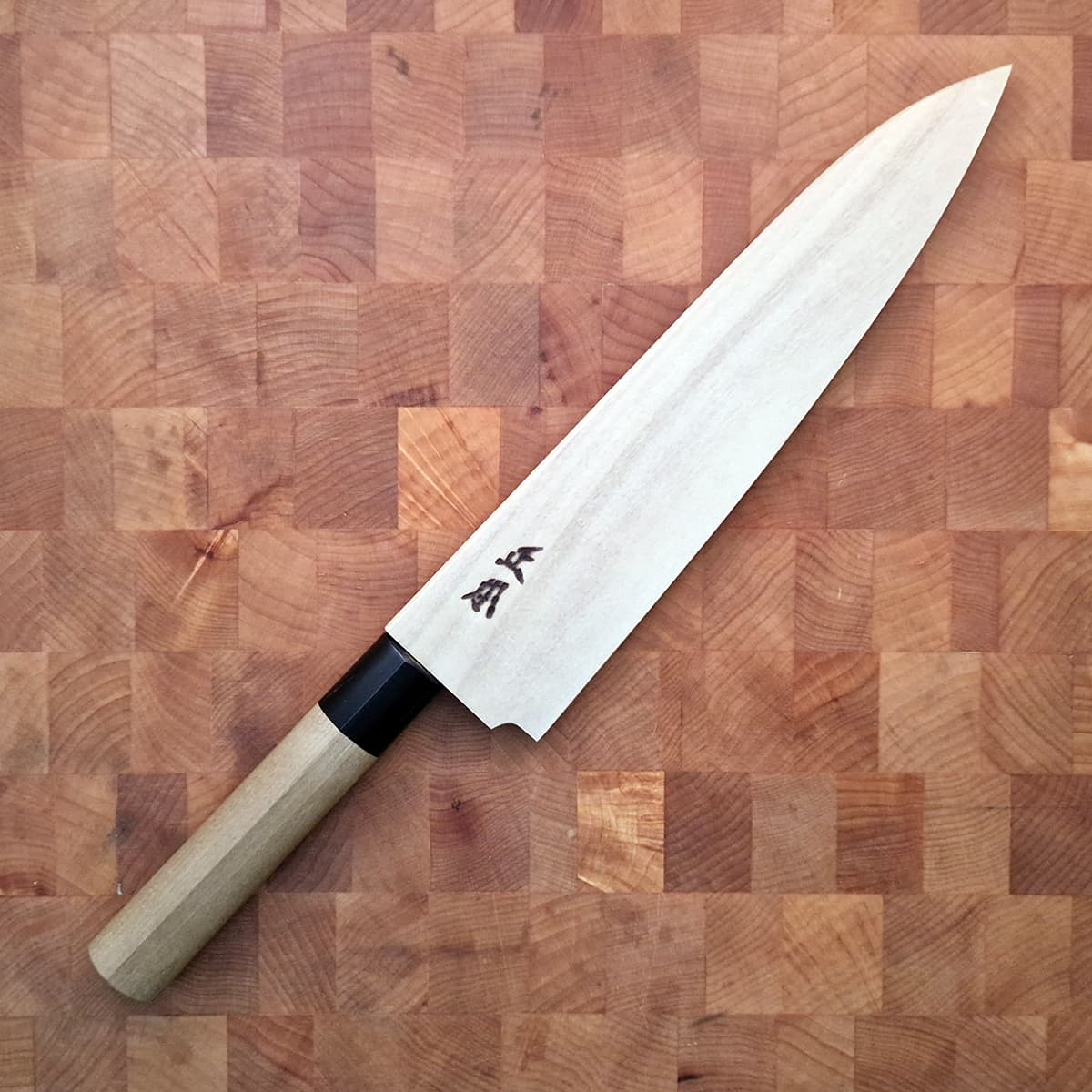 21cm Kiritsuke, "swedish steel", inkl Saya - MASAMOTO bilde 4
