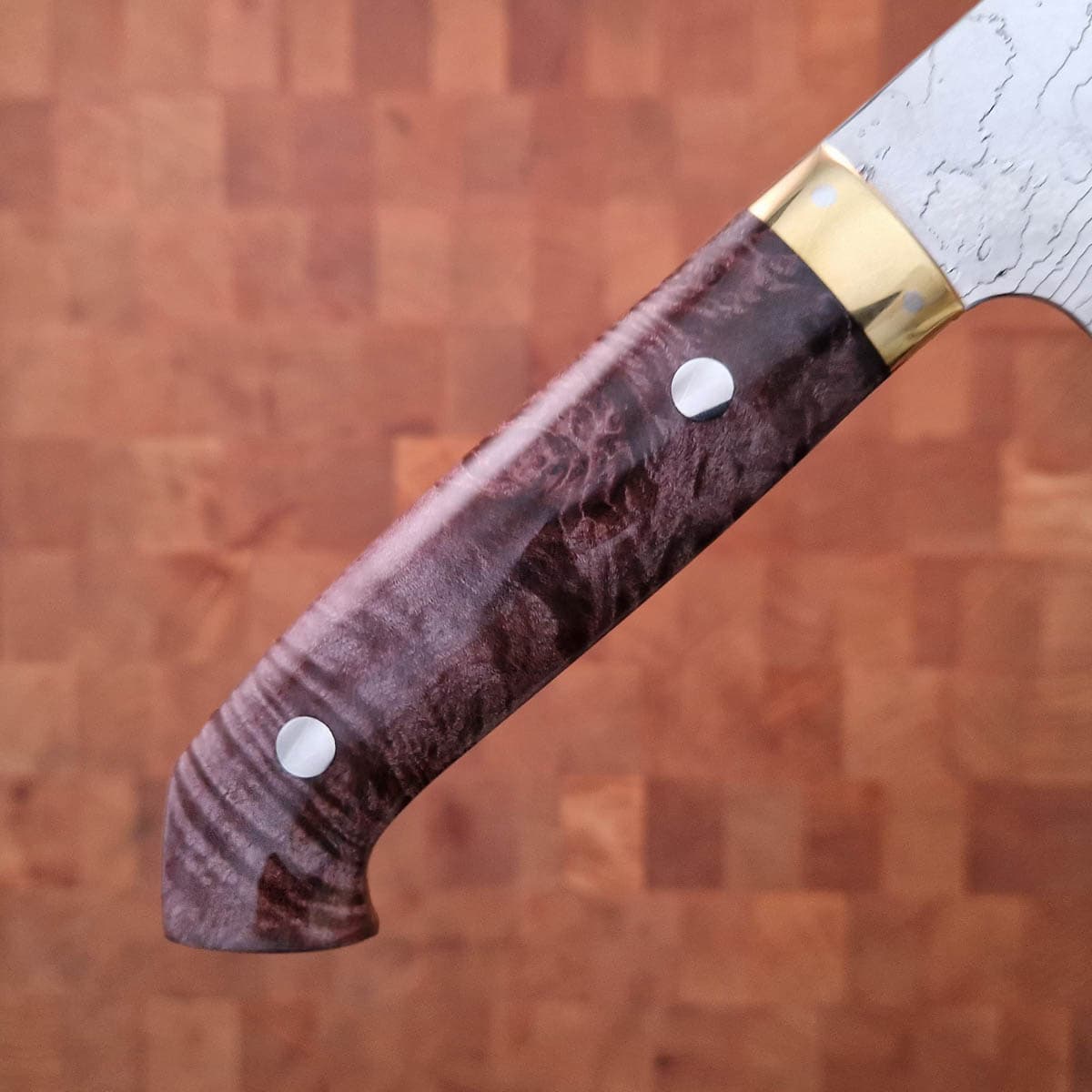 16.5cm Grønnsakskniv (Santoku) "Damask" VG10 - SAJI bilde 4