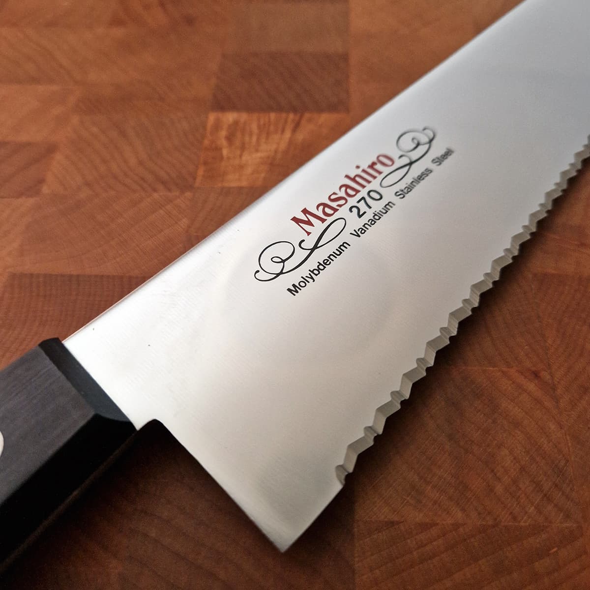 27cm Brødkniv, MV - MASAHIRO bilde 4