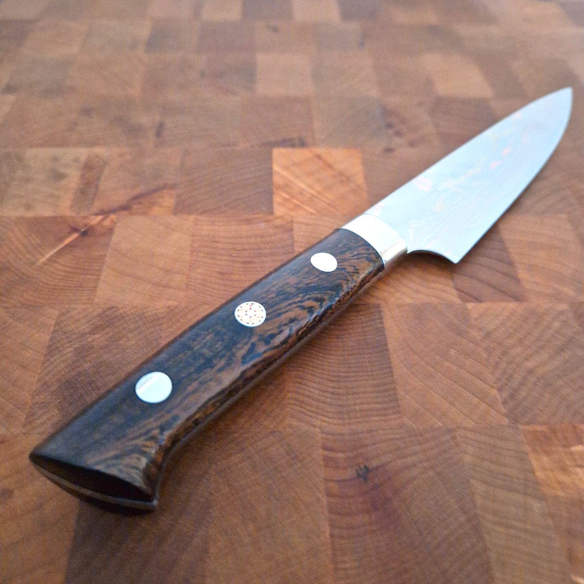 13,5cm Universalkniv "Rainbow" damask, AOII - SAJI bilde 2